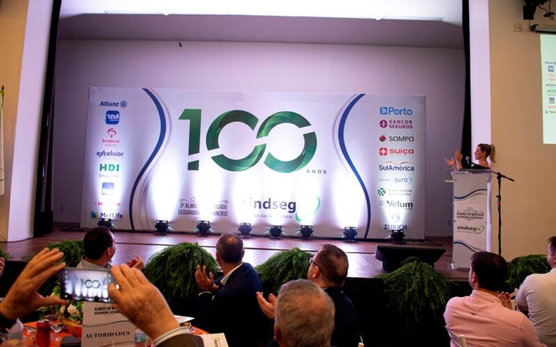 SindsegSC revela logotipo comemorativo em celebração dos 100 anos / Foto: Divulgação