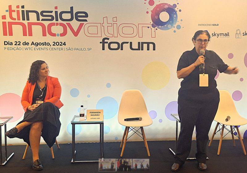 Rosely Boer no TI Inside Innovation Forum / Foto: Divulgação