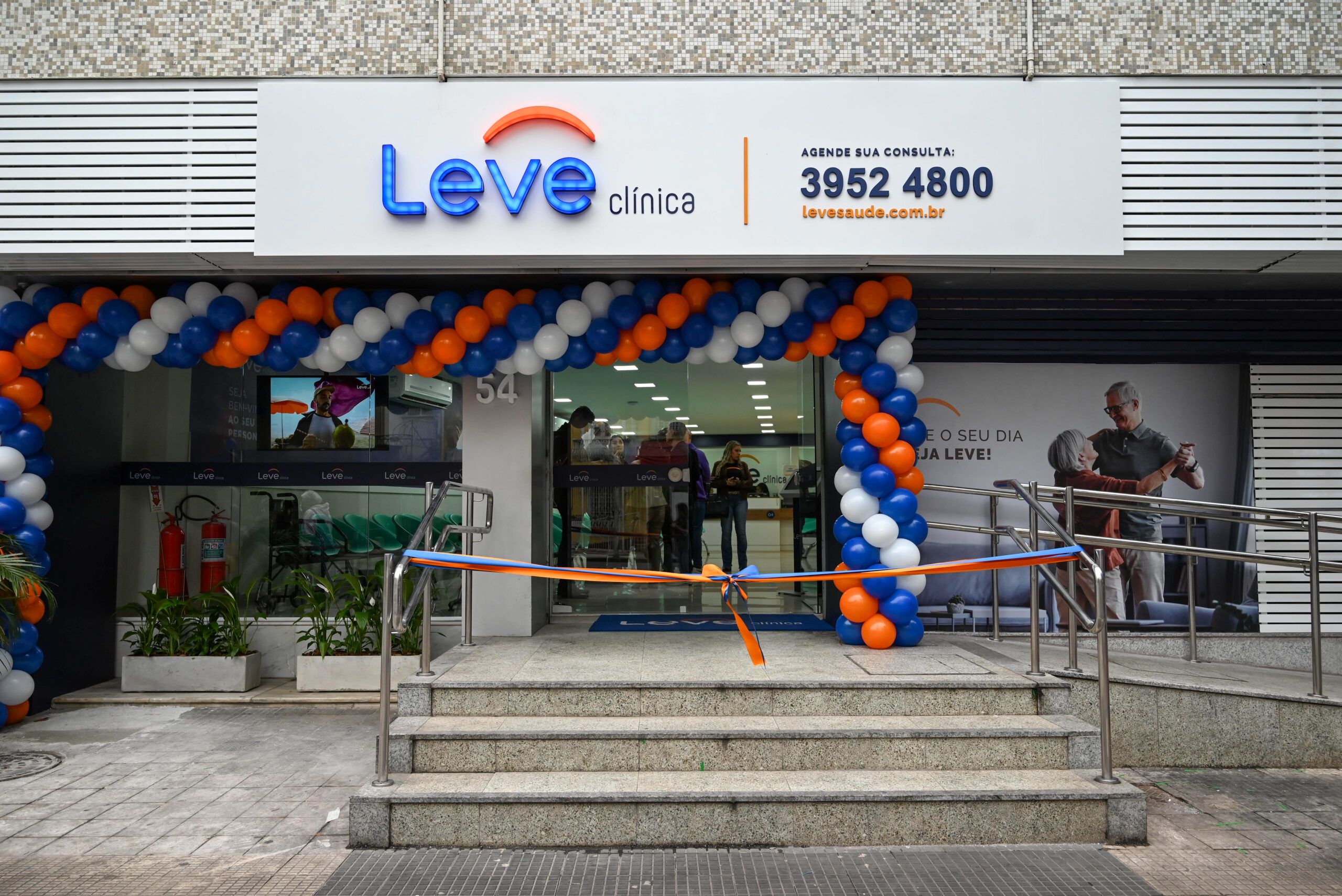 Com investimento de R$ 1 milhão, Leve Saúde inaugurou nessa segunda-feira (26) uma nova clínica própria no bairro de Botafogo / Foto: Divulgação