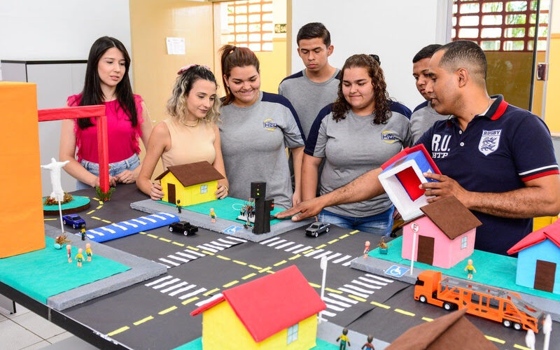 Projeto da escola Escola Estadual Hans Wirth em Salmourão (SP) / Foto: Fundación MAPFRE / Divulgação
