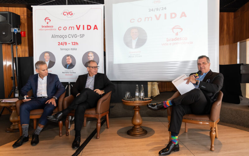Talk show com Anderson Mundim, José Pires e Renato Barbosa / Foto: Antranik Photos / Divulgação