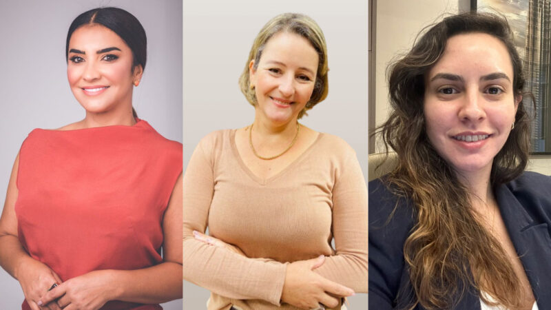 Mírian Queiroz, advogada, mediadora e diretora da MediarSeg; Cristiane de Oliveira, mediadora; Alessandra Silva, gerente operacional da MediarSeg / Foto: Divulgação