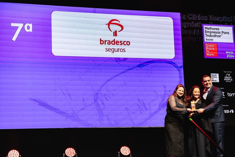 Grupo Bradesco Seguros recebe reconhecimento no ranking GPTW no setor de Saúde / Foto: Divulgação