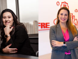Hilca Vaz, diretora técnica de pessoas da MAPFRE; Carolina de Molla Lorenzatto, diretora comercial de Vida e Previdência da MAPFRE / Foto: Divulgação