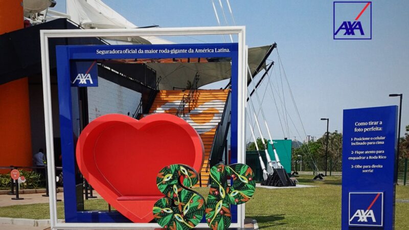 AXA no Brasil presenteia visitantes da Roda Rico com instalação / Foto: Divulgação