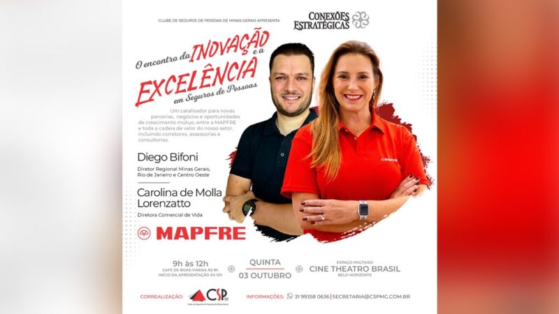 MAPFRE inaugura projeto “Conexões Estratégicas” do CSP-MG / Divulgação