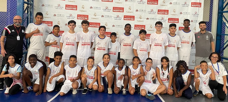 Fundación MAPFRE e Fundación Real Madrid promovem atividades socioesportivas na Zona Leste de São Paulo / Foto: Divulgação