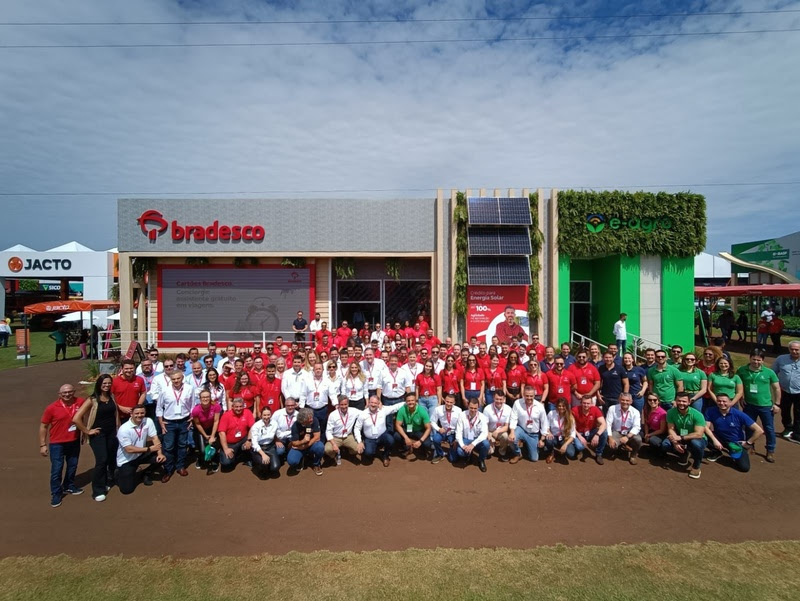 Equipe da Bradesco Seguros se reuniu com produtores e players do setor Agro / Foto: Divulgação
