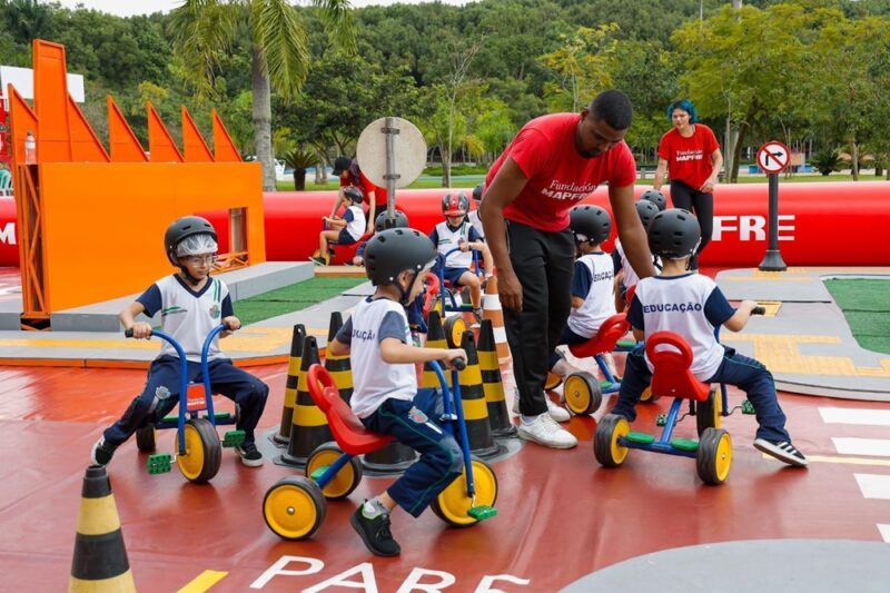 Programa de educação viária “Na Pista Certa” chega à cidade de Jarinu / Foto: Divulgação