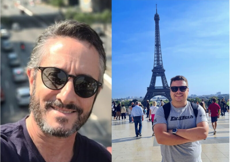 Os corretores de seguros Renato Spadafora e Cristiano Lago / Foto: Divulgação