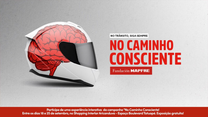 Em parceria com a Senatran, Fundación MAPFRE promove campanha com foco na segurança dos motociclistas / Divulgação