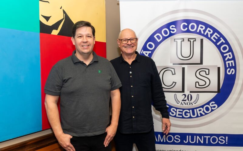 O diretor do Grupo HDI; Paul Canarin e Augusto Esteves / Foto: Divulgação