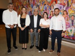 Maurício Tadeu Morais (diretor do CSP-MG), Carolina de Molla Lorenzatto (diretora Comercial de Vida da MAPFRE), João Paulo Moreira de Mello (presidente do CSP-MG), Claudia Suarez (especialista de Vida e Previdência da companhia) e Diego Bifoni (diretor Regional MG/RJ/CO) / Foto: Arnaldo Athayde / Divulgação