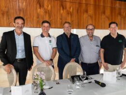 Marcos Machini, Eduardo Dal Ri, Álvaro Fonseca, Boris Ber e Paul Canarin / Foto: Antranik Photos / Divulgação