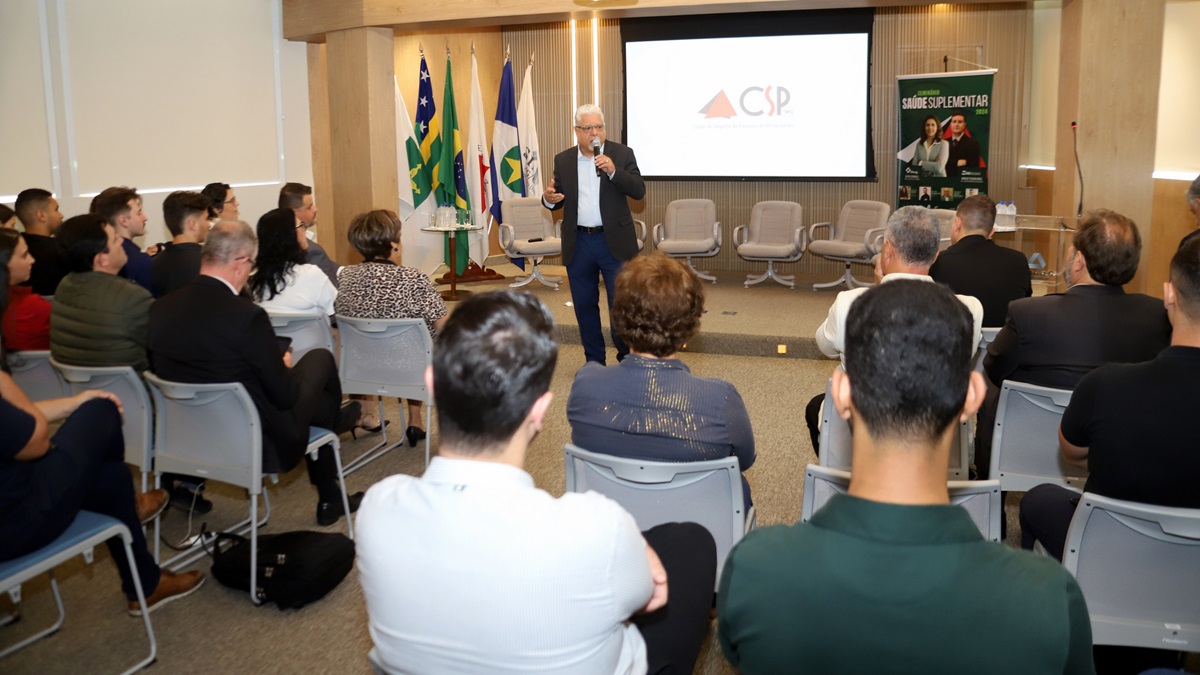 João Paulo Mello, presidente do CSP-MG: “a saúde suplementar representa metade do total arrecadado pela área de seguros e previdência no Brasil” / Foto: Divulgação