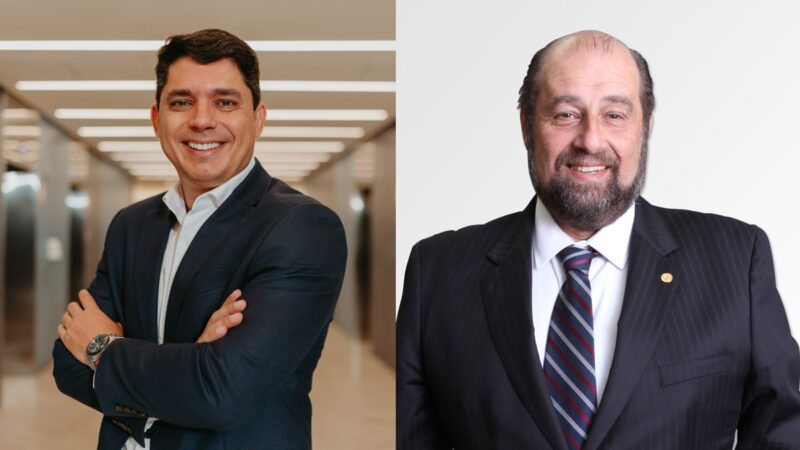 Eduardo Borges, vice-presidente do Grupo Autoglass e head da Maxpar; Boris Ber, Presidente do Sincor-SP / Foto: Divulgação