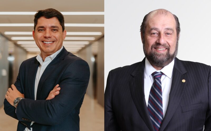 Eduardo Borges, vice-presidente do Grupo Autoglass e head da Maxpar; Boris Ber, Presidente do Sincor-SP / Foto: Divulgação