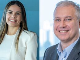 Cintia Rodrigues, Superintendente da Bradesco Seguros; Caio Antunes, Superintendente Sênior da Bradesco Seguros / Foto: Divulgação