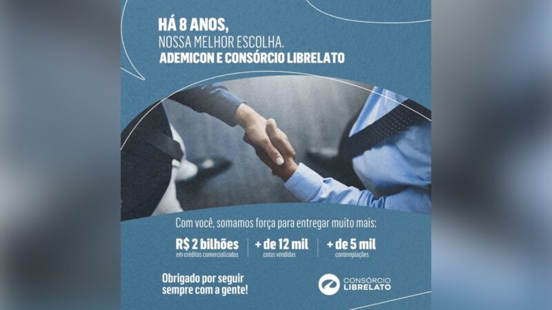 Consórcio Librelato comemora oito anos / Divulgação