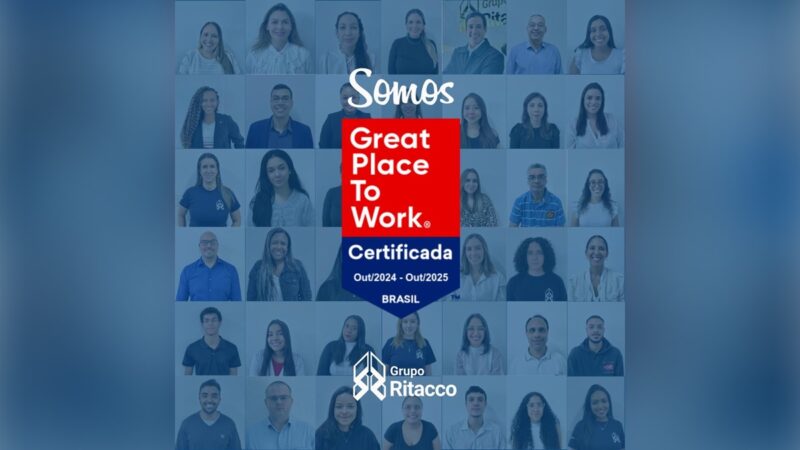 Grupo Ritacco é eleito uma das melhores empresas para se trabalhar / Divulgação