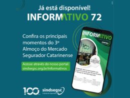 SindsegSC distribui informativo especial sobre início das celebrações dos 100 anos / Divulgação