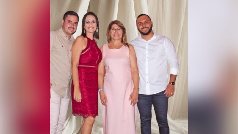Da esquerda pra direita: Matheus Belizario (Executivo de Contas - Suc. Fortaleza - CAPEMISA), Marina Lopes (Gerente Comercial - Suc. Fortaleza- CAPEMISA), Iraide Oliveira (Sócia da Rivergold Corretora) e Bruno Fernando (Sócio da Rivergold Corretora) / Foto: Divulgação