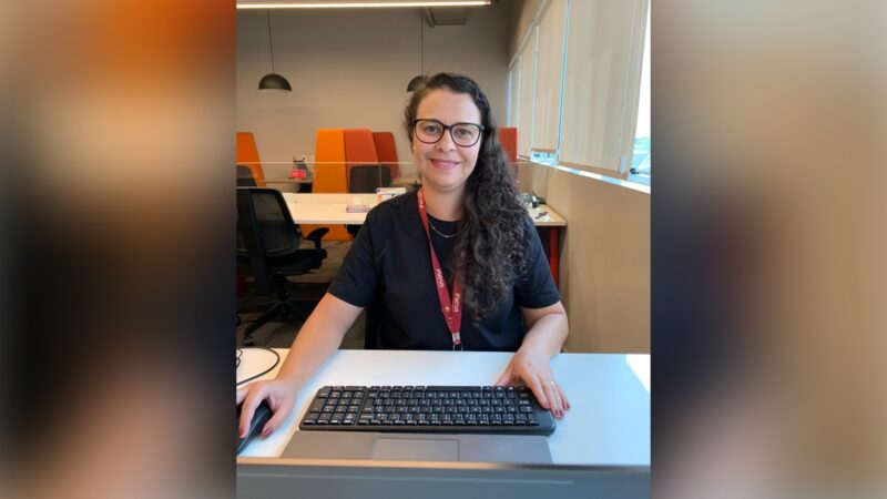 Renata Ferreira, Analista de comunicação e marketing contratada no final de setembro / Foto: Divulgação