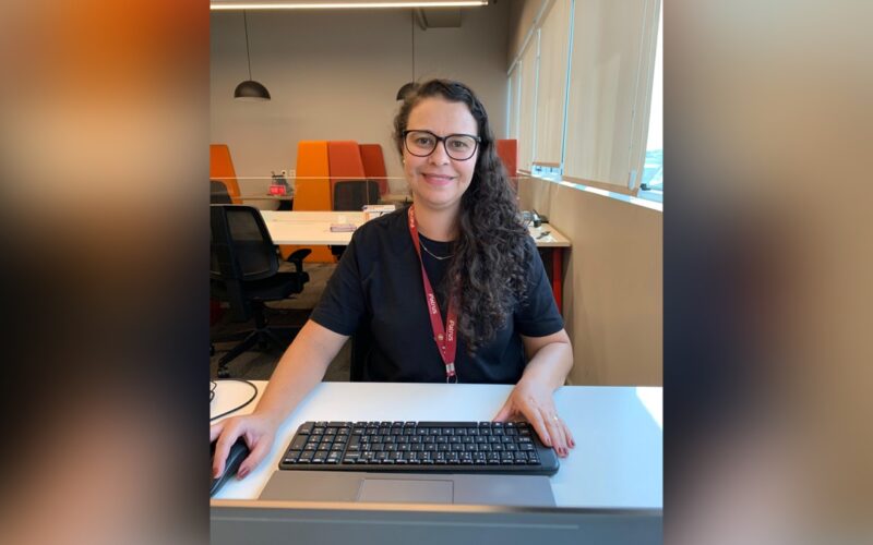 Renata Ferreira, Analista de comunicação e marketing contratada no final de setembro / Foto: Divulgação