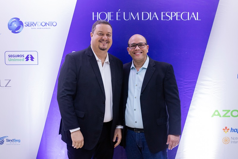 Mário Mendonça, diretor da Solidus Administradora de Benefícios, e Ulisses Brito, diretor de Operações da E4 Soluções / Foto: Divulgação