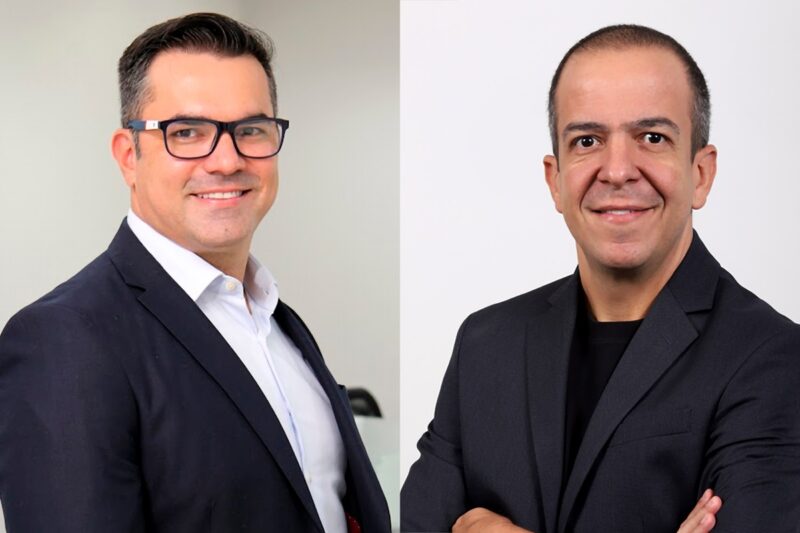 Wesley Andrade, diretor Comercial da região Minas Gerais e Centro-Oeste da Porto; Bruno Leão, gerente da Sucursal de Minas Gerais da Porto / Foto: Divulgação