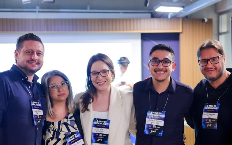 Ricardo Migliani (Amper); Mônica Migliani (Amper); Letícia Riva (Zeniti); Guilherme Tropiano (Zeniti); Fernando Taddeo (Amper) / Foto: Divulgação