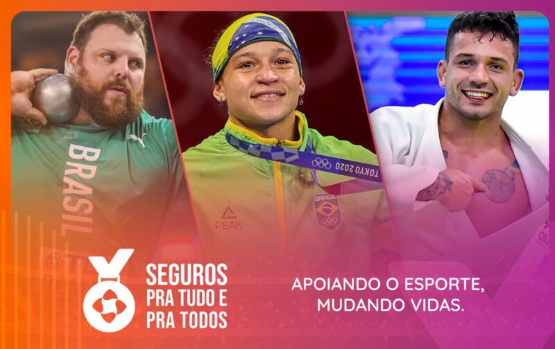 Darlan Romani, Beatriz Ferreira e Daniel Cargnin / Divulgação / CNseg