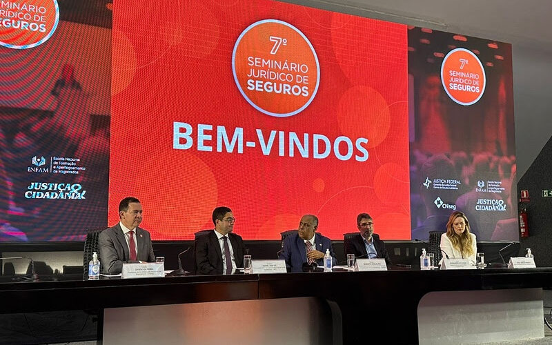 Abertura do 7º Seminário Jurídico de Seguros, no auditório do STJ / Foto: Divulgação