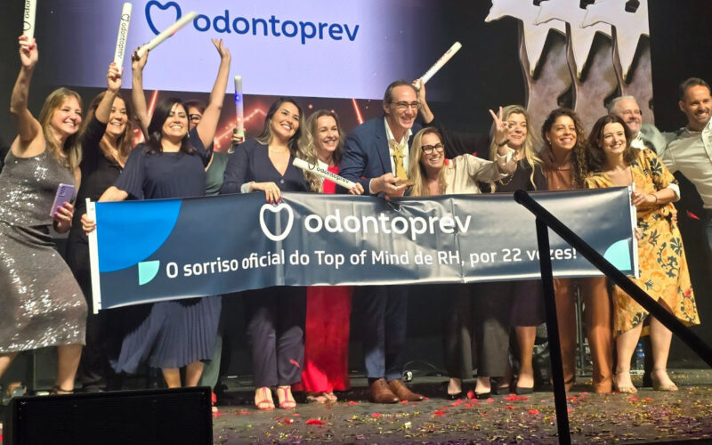 Odontoprev vence pela 22ª vez o Prêmio Top of Mind de RH / Foto: Divulgação