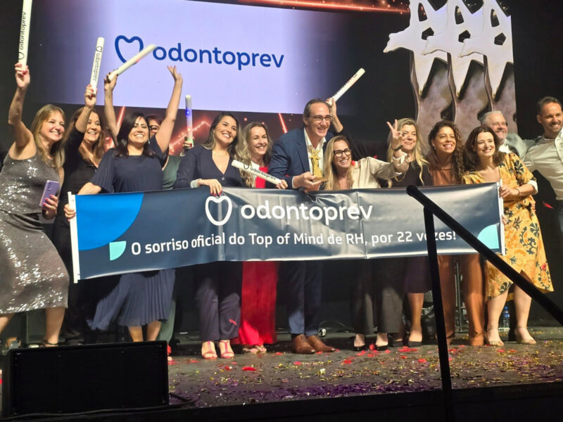 Odontoprev vence pela 22ª vez o Prêmio Top of Mind de RH / Foto: Divulgação
