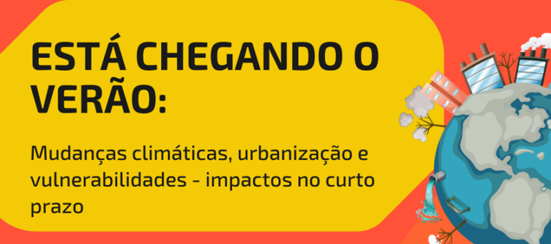 Evento discute os impactos das mudanças climáticas no curto prazo / Divulgação