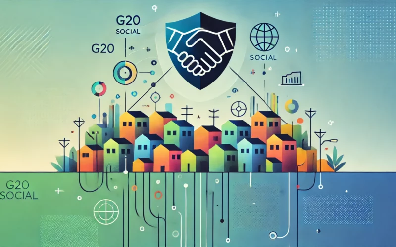 G20 Social: seguro prepara novos capítulos de sua aliança com as favelas brasileiras / Imagem gerada por Inteligência Artificial