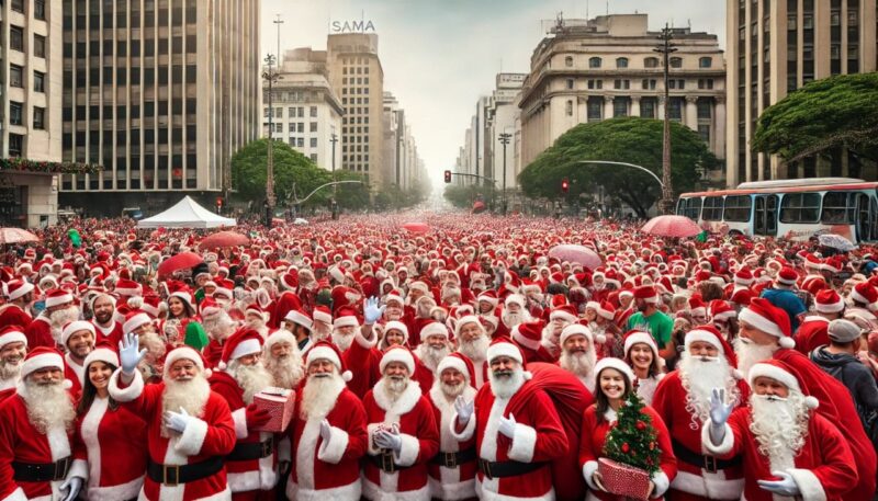 Natal de SP terá mais de 350 Papais Noéis em 2024 / Divulgação