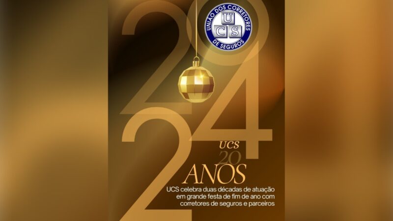 UCS celebra duas décadas de atuação em grande festa de fim de ano com corretores de seguros e parceiros / Divulgação