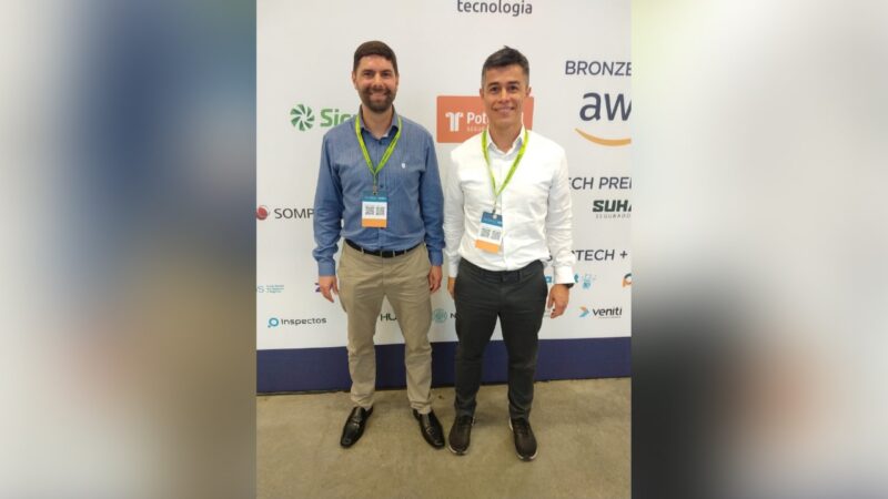 Roberto Uhl, Head of Business Development and Market Intelligence da ESSOR; Filipe Alves, CEO da ESSOR / Foto: Divulgação