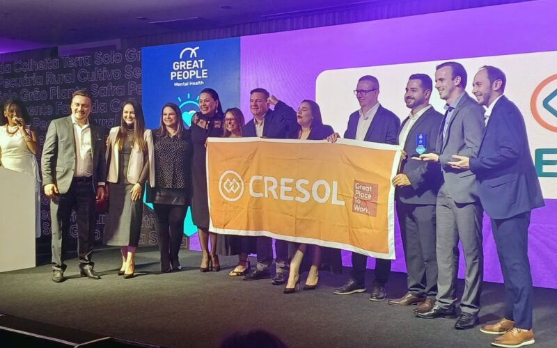 Cresol é eleita a Melhor Empresa para Trabalhar no Agronegócio pelo GPTW / Foto: Divulgação