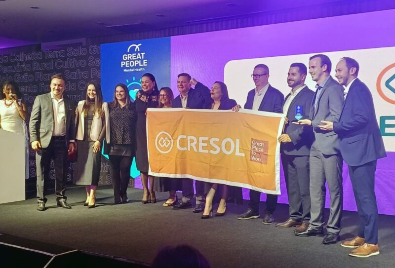 Cresol é eleita a Melhor Empresa para Trabalhar no Agronegócio pelo GPTW / Foto: Divulgação