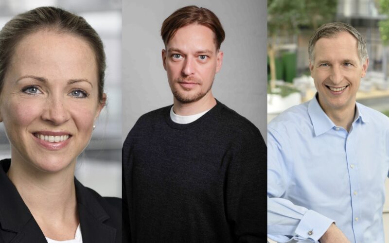 Dr Verena Brenner, Christoph Bauer e Dr Thomas Kuhnt / Foto: Divulgação