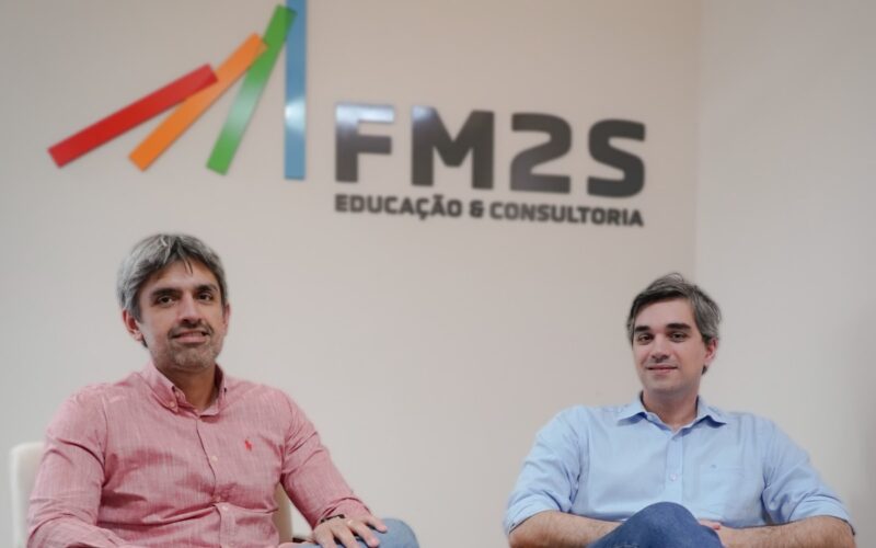 Virgilio e Murilo Marques dos Santos, fundadores da FM2S Educação e Consultoria / Foto: Isaque Martin / Divulgação