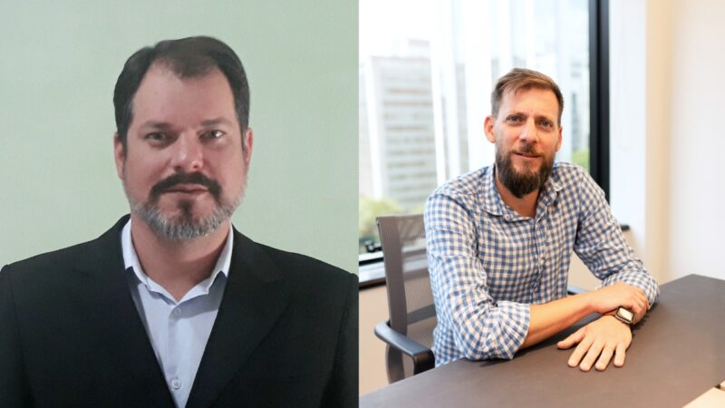 Diego Caputo, gerente comercial de cooperativas da FF Seguros; Guilherme Frezzarin, head de agronegócios da seguradora FF Seguros / Foto: Divulgação
