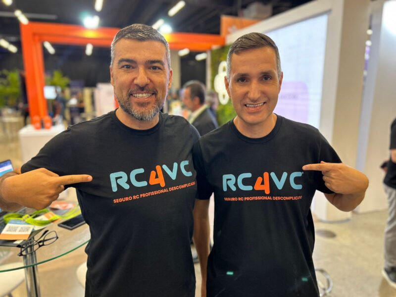 Fábio Alves e Márcio Gomes, sócios da RC4VC / Foto: Universo do Seguro