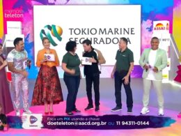 Tokio Marine participa de mais uma edição do Teleton / Reprodução / SBT