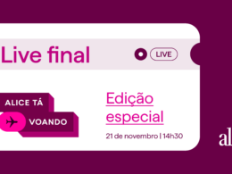 Alice faz live de encerramento da campanha "Alice Tá Voando" nesta quinta-feira, 21 / Divulgação