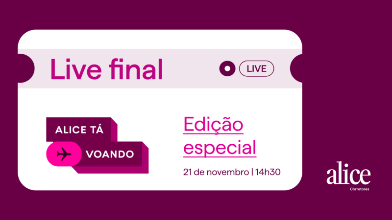 Alice faz live de encerramento da campanha "Alice Tá Voando" nesta quinta-feira, 21 / Divulgação