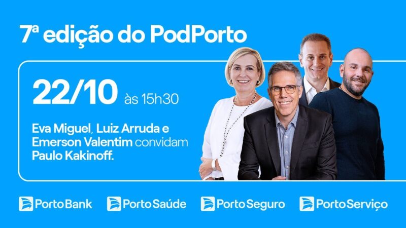 Porto celebra o Mês do Corretor com ações especiais e edição exclusiva do PodPorto / Reprodução